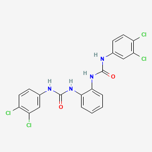 1-(3,4-Dichloro-phenyl)-3-(2-(3-(3,4-dichloro-phenyl)-isoureido)-phenyl)-isourea