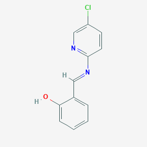 2-((5-Chloro-pyridin-2-ylimino)-methyl)-phenol