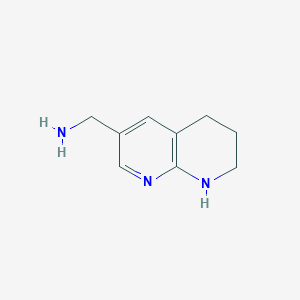 (5,6,7,8-Tetrahydro-1,8-naphthyridin-3-yl)methanamine