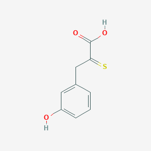 3-(3-Hydroxyphenyl)-2-thioxopropanoic acid