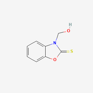 3-Hydroxymethyl-3H-benzooxazole-2-thione