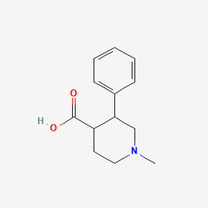 molecular formula C13H17NO2 B1508168 1-Methyl-3-phenylpiperidine-4-carboxylic acid 