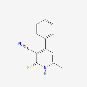 6-Methyl-4-phenyl-2-thioxo-1,2-dihydro-pyridine-3-carbonitrile