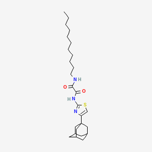 N~1~-[4-(1-adamantyl)-1,3-thiazol-2-yl]-N~2~-undecylethanediamide