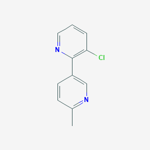 3-Chloro-6'-methyl-2,3'-bipyridine
