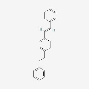 molecular formula C22H20 B1508192 4-Phenethyl-trans-stilbene 