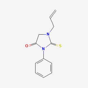 3-Phenyl-1-(prop-2-en-1-yl)-2-thioxoimidazolidin-4-one