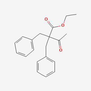 Ethyl 2,2-dibenzyl-3-oxobutanoate