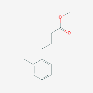 molecular formula C12H16O2 B1508253 Methyl 4-(2-methylphenyl)butanoate CAS No. 65462-67-1