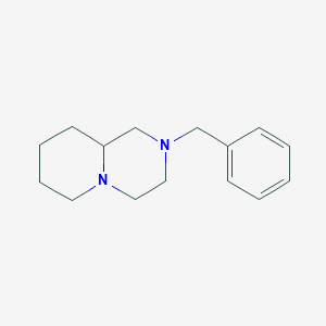 molecular formula C15H22N2 B1508259 2-Benzyloctahydro-1H-pyrido[1,2-a]pyrazine CAS No. 36067-99-9