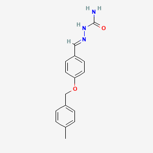 4-[(4-Methylbenzyl)oxy]benzaldehyde semicarbazone