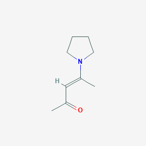 (3E)-4-(1-pyrrolidinyl)-3-penten-2-one