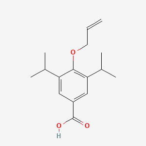 Benzoic acid, 4-(allyloxy)-3,5-diisopropyl-