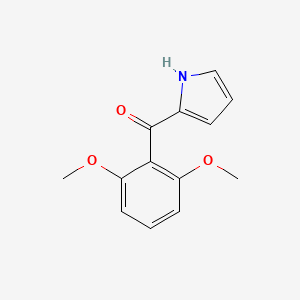 molecular formula C13H13NO3 B15082841 2-(2',6'-Dimethoxybenzoyl)pyrrole 