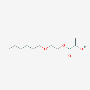 2-(Hexyloxy)ethyl 2-hydroxypropanoate