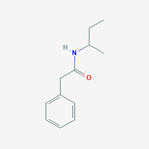 molecular formula C12H17NO B15082868 N-Sec-butyl-2-phenyl-acetamide CAS No. 34028-18-7