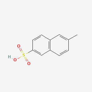 molecular formula C11H10O3S B15082885 Menasylic acid CAS No. 29181-96-2