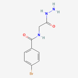 4-Bromo-N-hydrazinocarbonylmethyl-benzamide