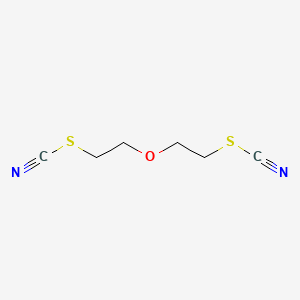 molecular formula C6H8N2OS2 B15083012 Bis(2-thiocyanatoethyl) ether CAS No. 4617-17-8