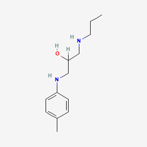 1-(Propylamino)-3-(p-toluidino)-2-propanol