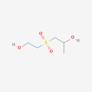 molecular formula C5H12O4S B1508305 1-(2-Hydroxy-ethanesulfonyl)-propan-2-ol 