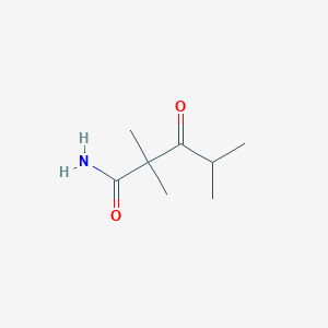 2,2,4-Trimethyl-3-oxopentanamide