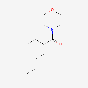 molecular formula C12H23NO2 B15083218 4-(2-Ethylhexanoyl)morpholine CAS No. 79868-48-7