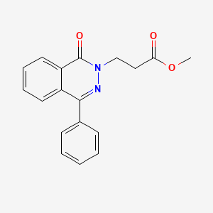 Methyl 3-(1-oxo-4-phenylphthalazin-2(1H)-yl)propanoate