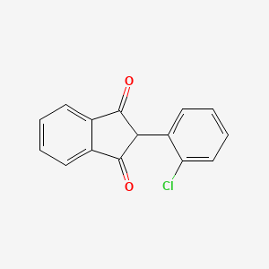 2-(2-Chlorophenyl)-1h-indene-1,3(2h)-dione