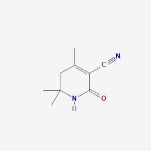 4,6,6-Trimethyl-2-oxo-1,2,5,6-tetrahydropyridine-3-carbonitrile