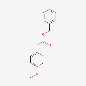 molecular formula C16H16O3 B15083282 Benzyl (4-methoxyphenyl)acetate CAS No. 74587-15-8