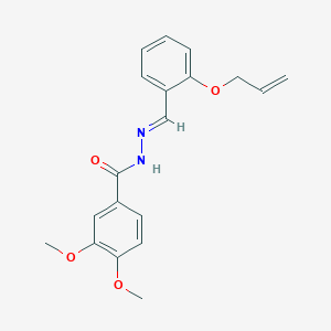 N'-(2-(Allyloxy)benzylidene)-3,4-dimethoxybenzohydrazide