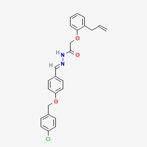 2-(2-Allylphenoxy)-N'-(4-((4-chlorobenzyl)oxy)benzylidene)acetohydrazide