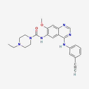 molecular formula C24H26N6O2 B1508373 Unii-WZ97ZE4uug CAS No. 1203902-67-3