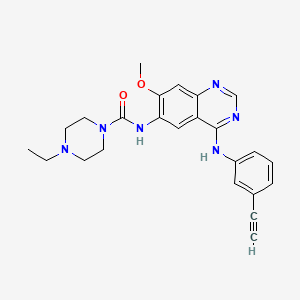 molecular formula C24H26N6O2 B1508373 Épitinib CAS No. 1203902-67-3