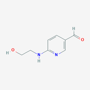 6-(2-Hydroxyethylamino)nicotinaldehyde