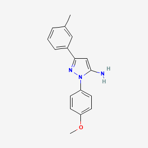 1-(4-Methoxyphenyl)-3-M-tolyl-1H-pyrazol-5-amine