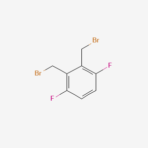 molecular formula C8H6Br2F2 B1508448 2,3-Bis-bromomethyl-1,4-difluorobenzene 