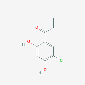 1-(5-Chloro-2,4-dihydroxyphenyl)propan-1-one