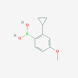 2-Cyclopropyl-4-methoxyphenylboronic acid