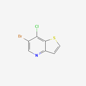 6-Bromo-7-chlorothieno[3,2-b]pyridine