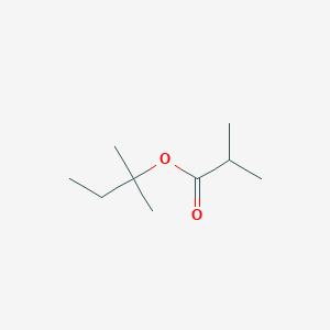 2-Methylbutan-2-yl 2-methylpropanoate