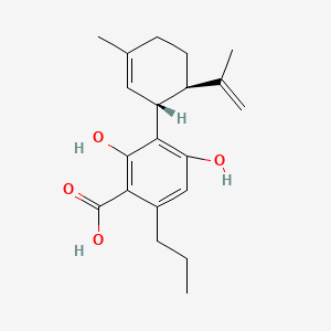 molecular formula C20H26O4 B1508511 カンナビジバリン酸 CAS No. 31932-13-5