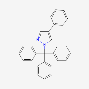 B1508558 4-Phenyl-1-(triphenylmethyl)-1H-pyrazole CAS No. 919802-97-4