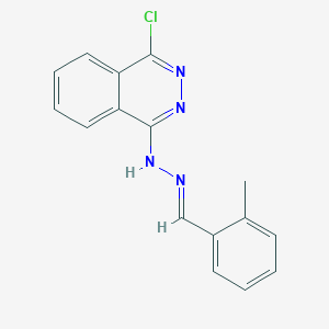 2-Methylbenzaldehyde (4-chloro-1-phthalazinyl)hydrazone