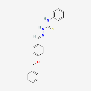 4-(benzyloxy)benzaldehyde N-phenylthiosemicarbazone