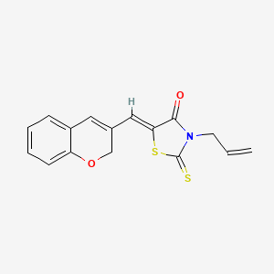 3-Allyl-5-(2H-chromen-3-ylmethylene)-2-thioxo-1,3-thiazolidin-4-one