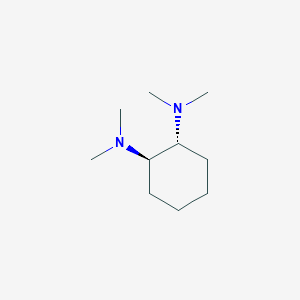 molecular formula C10H22N2 B150858 (1R,2R)-N1,N1,N2,N2-四甲基环己烷-1,2-二胺 CAS No. 53152-69-5