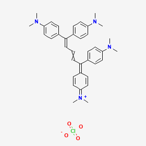 molecular formula C37H43ClN4O4 B1508583 Dimethyl(tris(dimethylaminoph-)pentadie& 