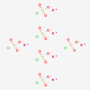 molecular formula Cl6K6O18Te6 B1508584 Potassium (chlorotelluronyl)oxidanide (1/1) CAS No. 20057-66-3